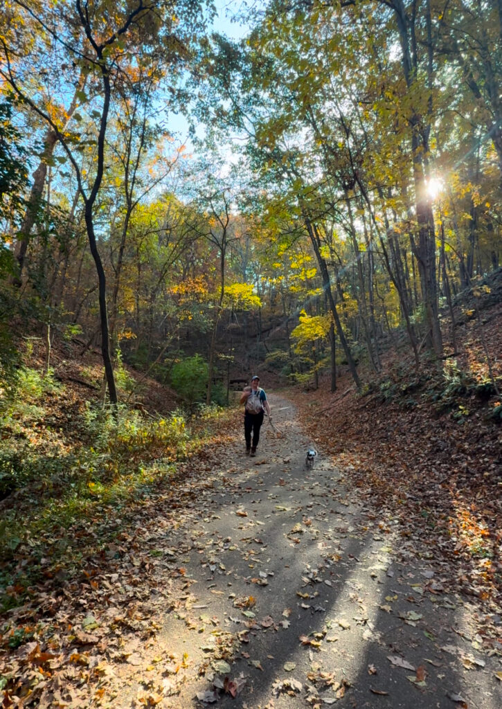 paved trails in St. Louis