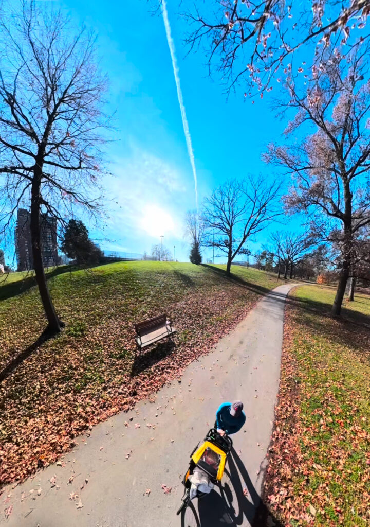 family-friendly paved trails St. Louis